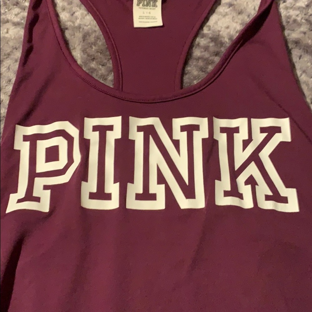 Pink tank top